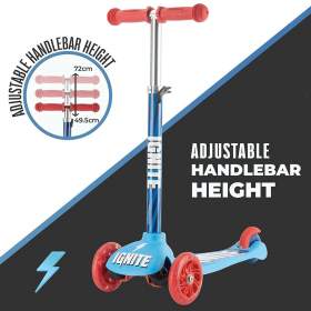 Foto inzerátu Ignite Svítící koloběžka Combo Set helma/chrániče