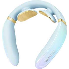 Fotka k inzerátu Masážní přístroj na krk SKG K6E modrý nový , nepoužitý , záruka / 19536392