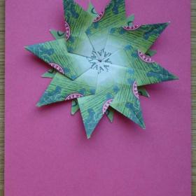 Fotka k inzerátu Origami přání -  blahopřání -  gratulace / 19797069