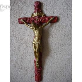 Fotka k inzerátu Prodám starožitný kříž s Kristem  / 9674821