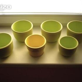 Fotka k inzerátu Prodám 6ks keramických květináčů / 16953496