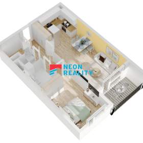 Foto inzerátu Moderní byt 2+kk v novostavbě rezidence Bílá Perla, Opava