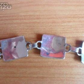 Foto inzerátu Stříbrný náramek s egyptským motivem