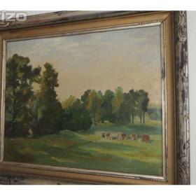 Fotka k inzerátu Obraz -  Pastva / 19296827