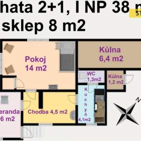 Foto inzerátu Prodej, chata, 38 m2