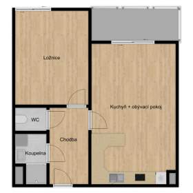 Foto inzerátu Prodej, byt 2+kk, 61 m2