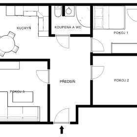 Foto inzerátu Prodej, byt 3+1, 64 m2