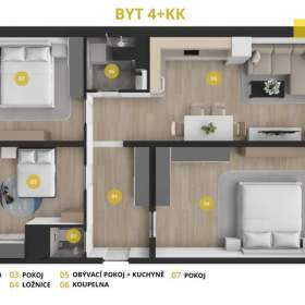 Foto inzerátu Prodej, byt 4+kk, 75 m2