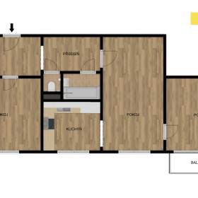 Foto inzerátu Prodej, byt 3+1, 68 m2