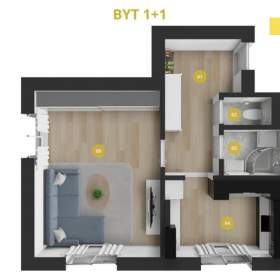 Foto inzerátu Pronájem, byt 1+1, 38 m2