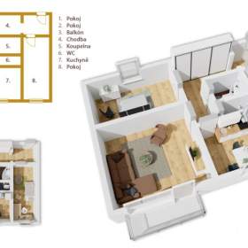 Foto inzerátu Prodej, byt 3+1, 75 m2