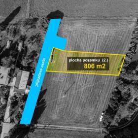 Fotka k inzerátu Prodej, Pozemky pro bydlení, 806 m2 / 19488905