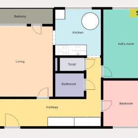 Foto inzerátu Pronájem, byt 3+1, 64 m2