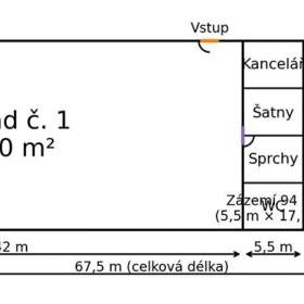 Foto inzerátu Pronájem, sklady, 1156 m2