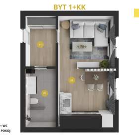 Foto inzerátu Pronájem, byt 1+kk, 25 m2