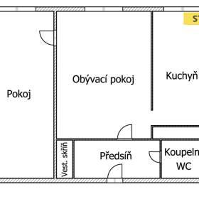 Foto inzerátu Prodej, byt 2+1, 45 m2