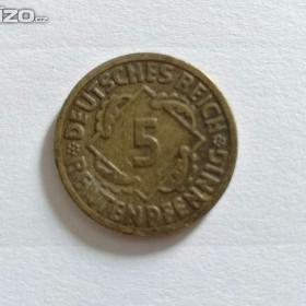 5 rentenpfennig z roku 1924 / 15205740