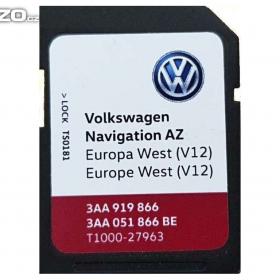 Mapy SD Karta RNS315 Amundsen+ EAST V12 2020 a WEST V12 2020 / 12605810