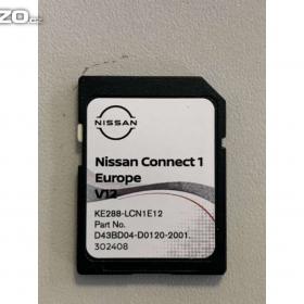 Mapy SD karta Nissan connect 1 -  Europa V12 2022/23 / 12952231
