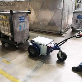 Foto inzerátu M9 Zallys, Elektrický Ručně Vedený Tahač vozíků