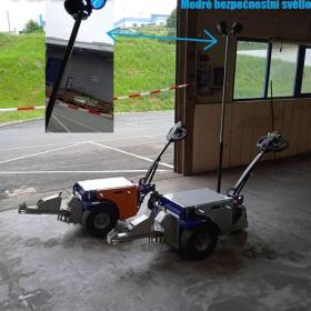 Foto inzerátu M9 Zallys, Elektrický Ručně Vedený Tahač vozíků