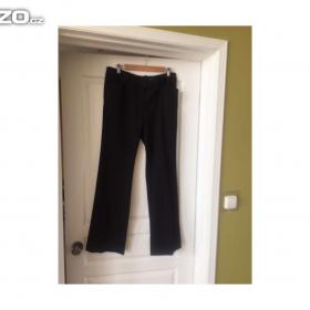Prodám elegantní rovné kalhoty zn. HM vel. 12 UK černé.  / 15163132