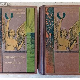 Foto inzerátu Nádherná dobová kniha Přírodní léčba a domácí lékař, rok 1923