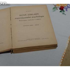 Fotka k inzerátu Prodám knihu B. Kafky Nové základy experimentální psychologie z r.1948 / 18739751