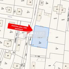 Prodej rovinatého stavebního pozemku 1160 m² / 19326515