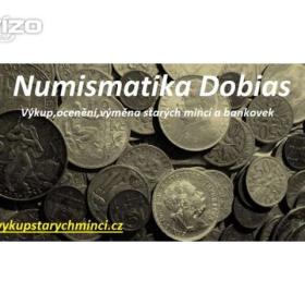 Fotka k inzerátu Numismatika Dobias -  ocenění mincí zdarma ( Benešovsko) / 19616840