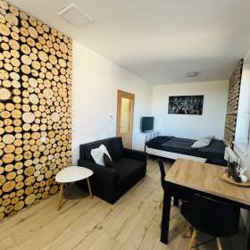 Foto inzerátu Pronájem zařízeného bytu 1+kk s terasou a parkovacím stáním – Čeladná