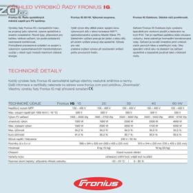 Fotka k inzerátu MĚNIČ PRO FVE -  FRONIUS IG 20 -  sleva možná / 18058854