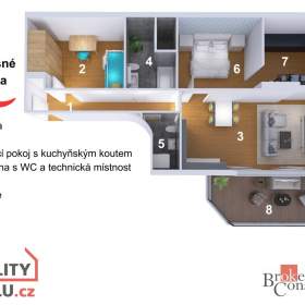 Foto inzerátu Prodej byty 3+kk, 94 m² - Praha - Libeň