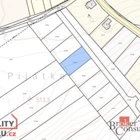 Prodej pozemky pro komerční výstavbu, 1 080 m2 -  Vlčtejn / 19271764