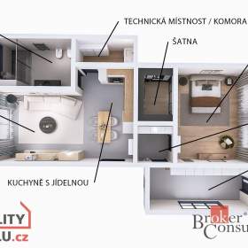 Foto inzerátu Prodej rodinné domy, 82 m2 - Kněždub