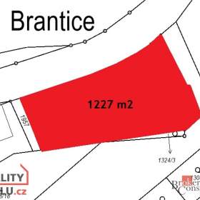 Foto inzerátu Prodej pozemky pro bydlení, 1 227 m2 - Brantice