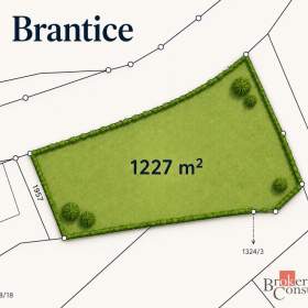 Foto inzerátu Prodej pozemky pro bydlení, 1 227 m² - Brantice