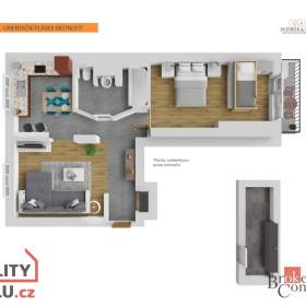 Prodej byty 2+kk, 65 m2 -  / 19471484