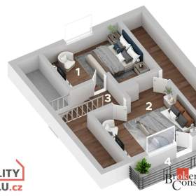 Foto inzerátu Prodej chalupa, 107 m2 - Karlovice - Radvánovice