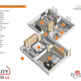 Prodej byty 3+1, 71 m2 -  Chrudim IV / 19516018