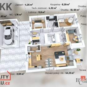 Foto inzerátu Prodej rodinné domy, 120 m² - Čebín