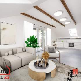 Pronájem byty 1+kk, 41 m2 -  Praha -  Hostavice / 19517422