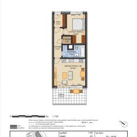 Foto inzerátu Prodej bytu 2+kk 53 m2, Praha