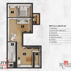 Foto inzerátu Prodej bytu 2+1 64 m², Praha