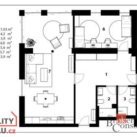 Foto inzerátu Prodej bytu 3+kk 117 m², Praha