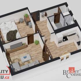 Foto inzerátu Prodej bytu 2+1 52 m², Ostrava