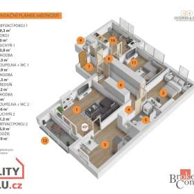 Foto inzerátu Prodej bytu 4+1 98 m², Česká Lípa