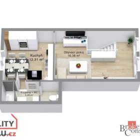 Foto inzerátu Prodej bytu 2+1 62 m², Dalovice