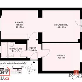 Foto inzerátu Prodej bytu 2+1 58 m²