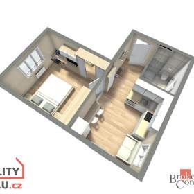 Foto inzerátu Pronájem bytu 1+1 35 m², Vochov